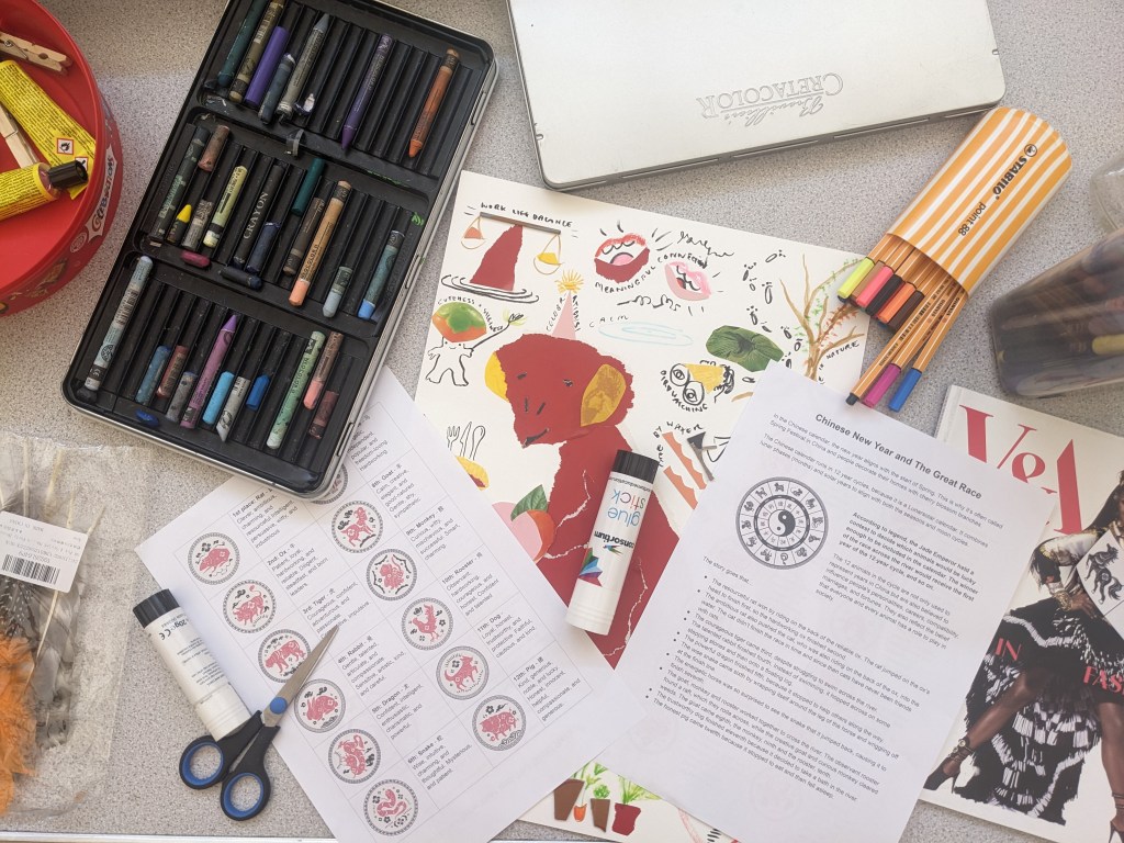 Photo of Frankies attempt at the activity alongside the two worksheets used.